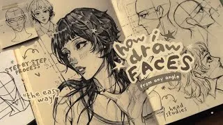 Thumbnail: drawing faces from any angle ✶⋆.˚