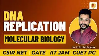Thumbnail: DNA Replication | Molecular Biology | CSIR NET | GATE | IIT JAM