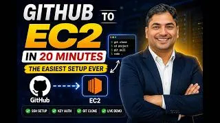 Thumbnail: GitHub to EC2 in 20 Minutes | The Easiest Setup Ever