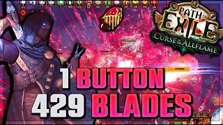 Thumbnail: Blade Fall Blade Blast Slinger Assassin Leaguestart Build Guide 3.29 - Path of Exile