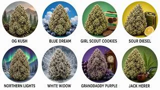 Thumbnail: The Most Popular CANNABIS Strains Ever