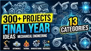 Thumbnail: 300+ Mechanical Final Year Project | Btech | Diploma 
