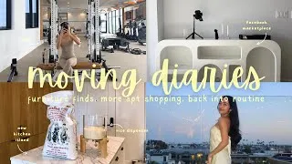 Thumbnail: I MOVED! (part 3) furniture finds, settling in my cozy apt, lots of yapping