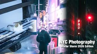 Thumbnail: 32 Minutes of Chill NYC Street Photography During Winter Storm 2026