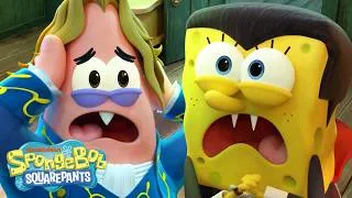 Thumbnail: Patrick & SpongeBob Become Vampires?! 🧛 | Full Scene | Patrick Star