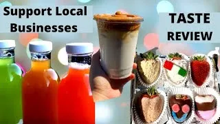 Thumbnail: Taste of the Locals! Reviewing Small Business Goodies!