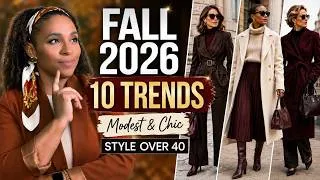 Thumbnail: Top 10 Fall/Winter 2026-2027 Fashion Trends: Modest & Chic Style Over 40