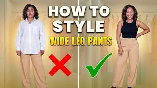 Thumbnail: 👖 How to Style Wide-Leg Pants for Summer Without Looking Boxy
