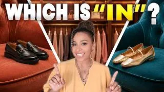 Thumbnail: Stop Wearing the Wrong Flats! Loafers vs. Ballet Flats (Shoe Trends 2026)