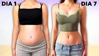 Thumbnail: Como Tener CINTURA DE AVISPA y ABDOMEN PLANO En 7 DIAS - Reducir Costillas Anchas En Casa | Pau Fit