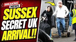 Thumbnail: BREAKING! Harry & Meghan QUIETLY Land In UK As Controversy Explodes