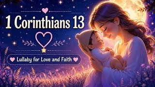 Thumbnail: 💖 Love Is Patient, Love Is Kind | Christian Lullaby for Babies 🌙