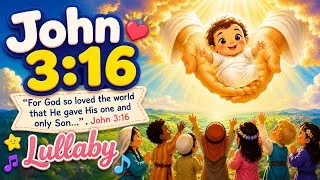 Thumbnail: 🌙 John 3:16 Lullaby | For God So Loved the World 💖