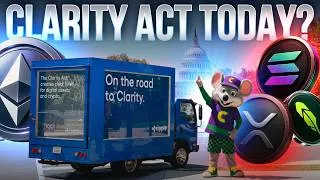 Thumbnail: CLARITY Act Finally Drops Today?🚨One Year Later! 🔥Congress is Useless