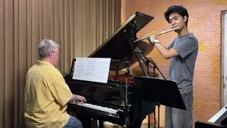Thumbnail: Bach Menuet from Suite No. 2 BWV 1067 - Flute and Piano
