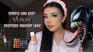 Thumbnail: VENOM Inspired makeup look | Easy & Simple!