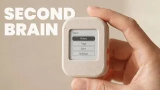 Thumbnail: I Built a Minimalist AI Note Device