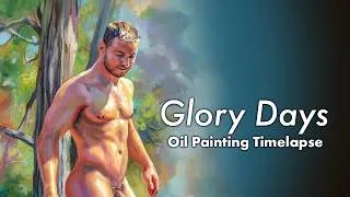 Thumbnail: Glory Days - Oil Painting Timelapse | Art by Paul Richmond