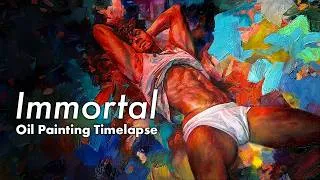 Thumbnail: Immortal - Oil Painting Timelapse Featuring Ty Talley | Art by Paul Richmond