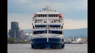 Thumbnail: 5 Decks on this Cruiser! 1st Cruise ship of the Season Cruising in/out of Duluth The Victory II.