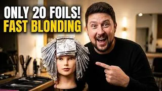 Thumbnail: Full head blonde in 20 minutes with just 20 foils