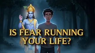 Thumbnail: Is Fear Running Your Life? Gita 4.10 Explained