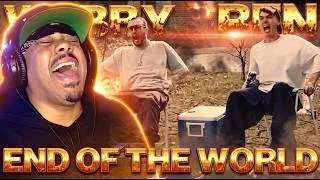 Thumbnail: OH LAWD!!!!!| (Ren x Chris Webby) - END OF THE WORLD | Rapper REACTION | Commentary