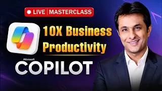 Thumbnail: Microsoft Copilot 2026: 10X Business Productivity Hacks (Excel, Outlook, Teams & More)
