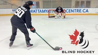 Thumbnail: I TRIED BLIND HOCKEY!
