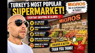 Thumbnail: Inside Turkey's Most Popular Supermarket | Everyday Shopping in Alanya 🇹🇷
