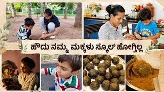Thumbnail: 📚 Our Biggest Parenting Decision ❤️ | Why Our Kids Don't Go to School Anymore + Hair Growth Laddu 🥜 