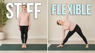 Thumbnail: 10 Minute Stretching Yoga Flow | Gentle Full Body Flexibility