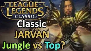 Thumbnail: Classic LoL Gameplay: Jarvan Jungle (From Top Main). Poor Karthus.