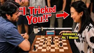 Thumbnail: She Almost Beat Hikaru, But Then Hikaru Offered a
