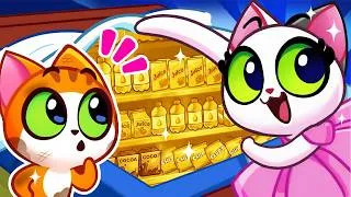 Thumbnail: Secret Room Under The Bed | Golden World | Don't Get Lost In The Mall | Cartoon