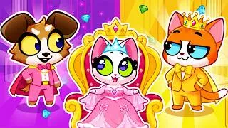 Thumbnail: Rich vs Poor at School | Magic Princess Adventure | Cartoon