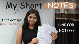 Thumbnail: Here are my short notes which will help you for jee preparation.