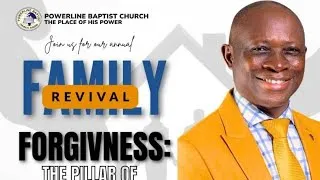 Thumbnail: ANNUAL FAMILY REVIVAL 2025 || FORGIVENESS; ONE PILLAR IN MARRIAGE AND LIFE || PBCAGODO 