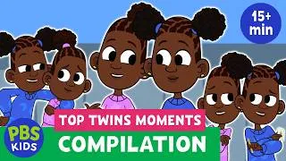Thumbnail: Top Twins Moments from Lyla in the Loop COMPILATION! 👯‍♀️ | PBS KIDS