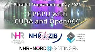 Thumbnail: PPD 2026 (4/5) - GPGPU with CUDA and OpenACC