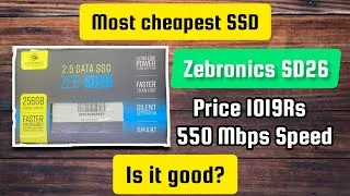 Thumbnail: zebronics 240 GB ssd | ZEB-SD26 256 GB Solid State Drive | zebronics 2.5 inch ssd vs crucial BX500
