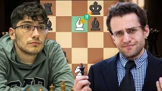 Thumbnail: Alireza Firouzja Crushes Levon Aronian | Paris Rapid 2021 ⚡