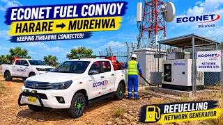 Thumbnail: ETS2 | Econet Toyota Hilux Fuel Convoy to Murehwa 🇿🇼 | Refuelling a Network Booster | Realistic ETS2