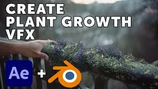 Thumbnail: Secrets to Stunning Flower Growth VFX in Blender & After Effects