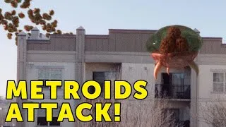 Thumbnail: When METROIDS Attack - Will He Survive? Short VFX Comedy Skit