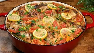 Thumbnail: One Pan Chicken & Basmati Rice… The Result Is Incredible! WOW 😲