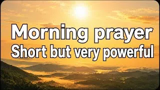 Thumbnail: Put God First & Trust Him Today | Morning Prayer to Start Your Day