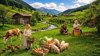 Thumbnail: Peaceful European Farm Life | How to Cook Perfect Pan-Seared Beef & Mashed Potatoes