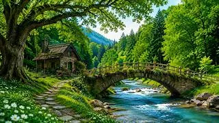 Thumbnail: Music heals the soul 🌿 Relieve stress, stop overthinking, nature sounds relaxing music for sleep