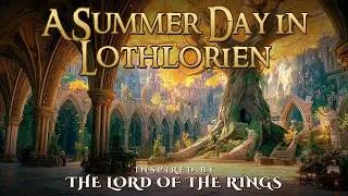 Thumbnail: A Summer Day in Lothlorien | Peaceful Elven Music Inspired by The Lord of the Rings #lotr